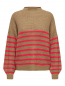 Preview: JDYJUSTY L/S LOOSE FIT STRIPE PULL. KNT